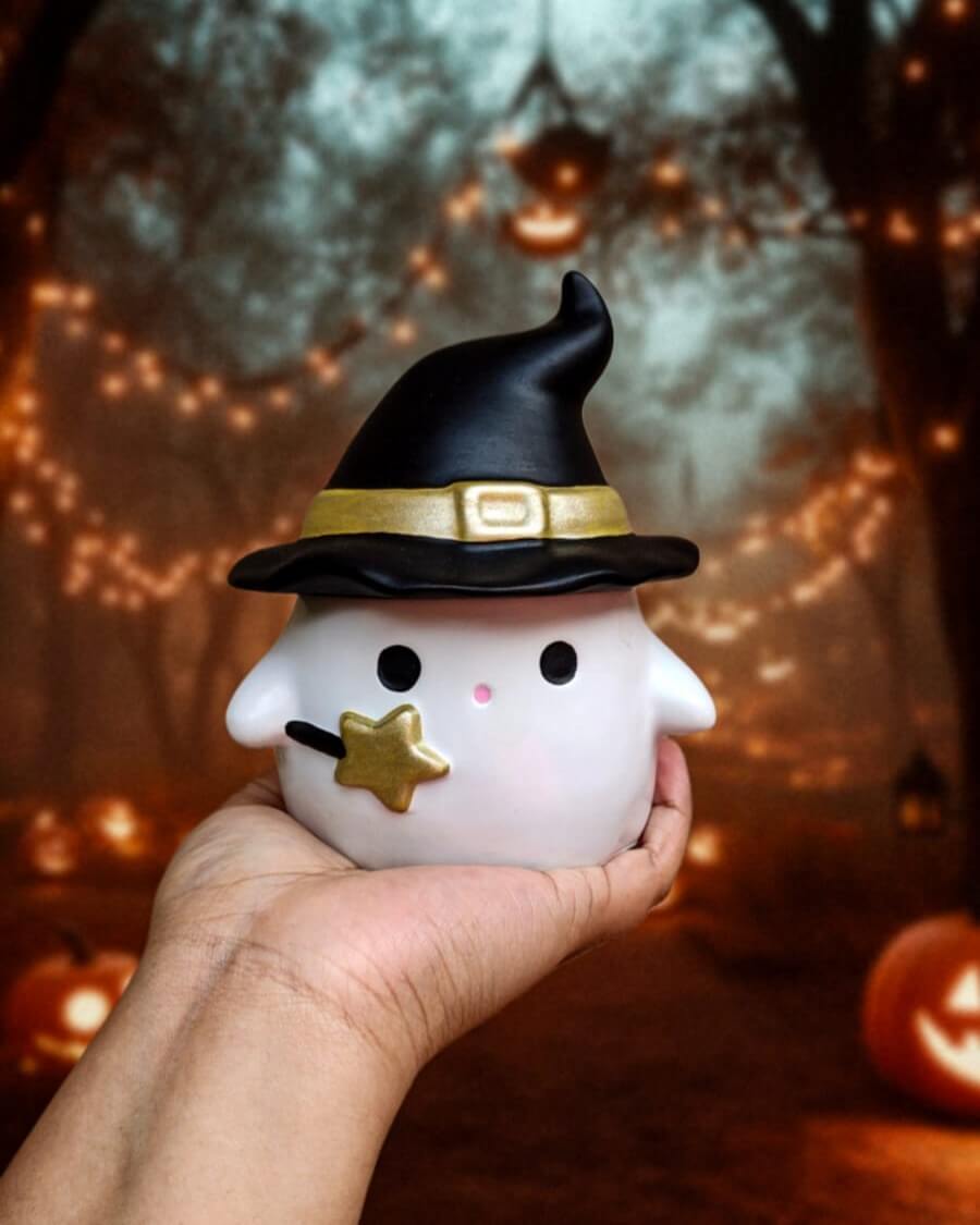 contenedor de concreto en forma de craneo