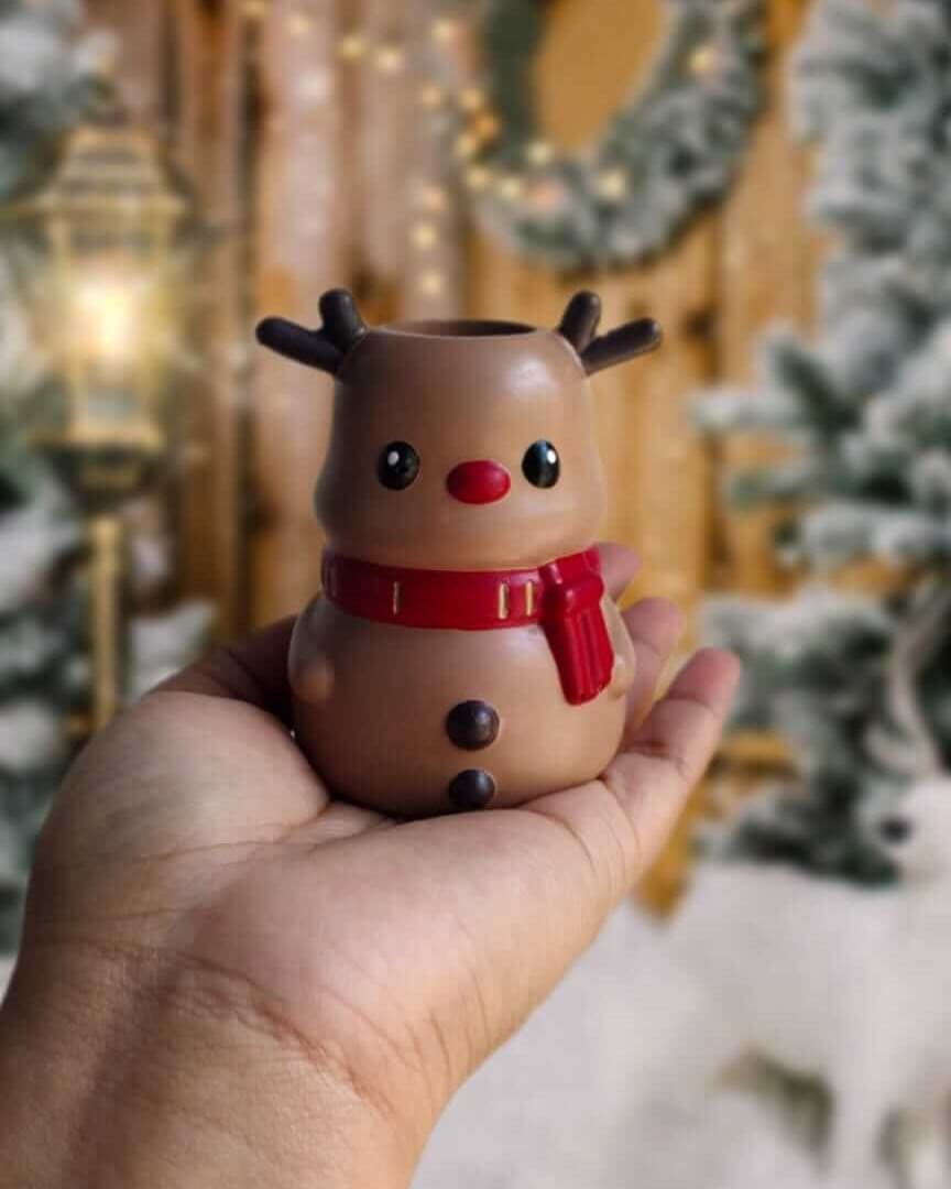 contenedor de concreto en forma de craneo